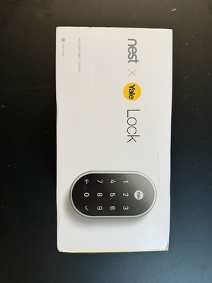 Google Nest x Yale Lock - Tamper-Proof Smart Wifi Bluetooth Deadbolt Lock SEALED