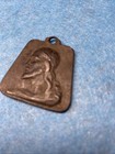 Vintage Bronze St.Christopher And Jesus Pendant — photo 4