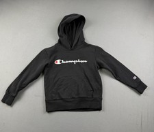 Champion Kids Black Hoodie Sweatshirt Size 6