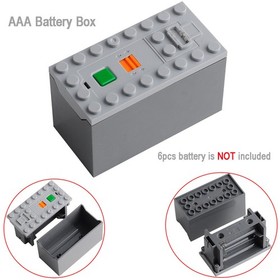 Power Function AAA Battery Box 88000 MOC Electric Building Block For LEGO Toy