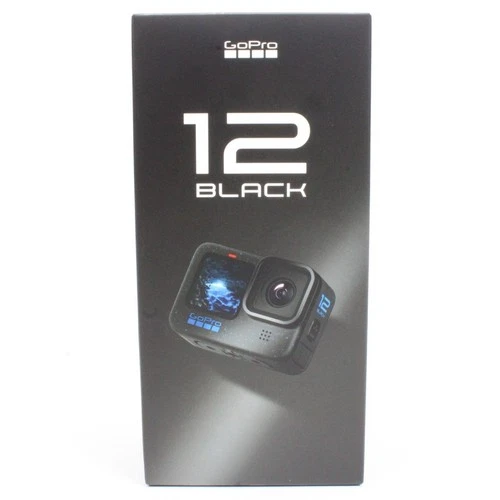 GoPro HERO12 Black 5.3K60 27MP Waterproof Action Camera