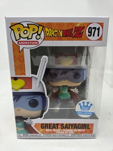 Funko POP Dragonball Z Great Saiyagirl Funko Shop Exclusive Anime Figure Toy