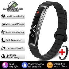 2026 New Fashion Women Smart Bracelet Sport Mode Fitness Tracker Heart Rate Heal