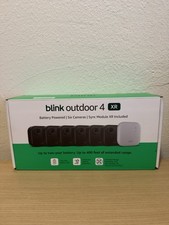 Blink Outdoor 4 XR 6 Camera System with Extended 400ft Security Coverage