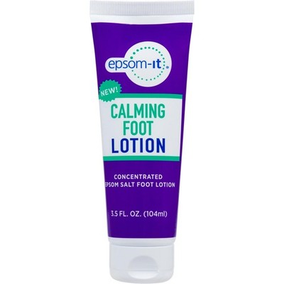 Calming Foot Lotion - Topical Magnesium Cream for Tired Feet & Ankles, Epsom ...