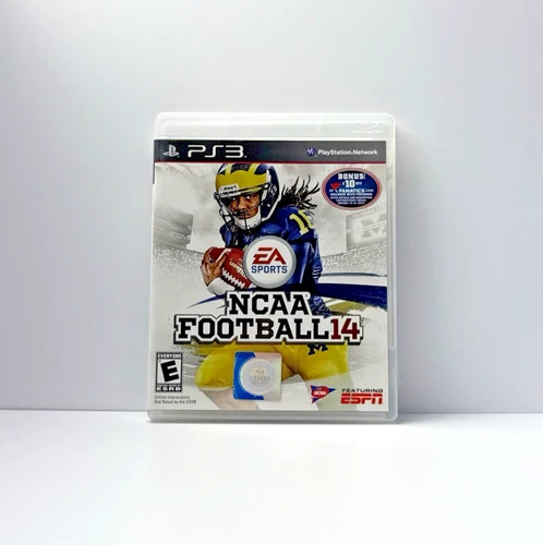 NCAA Football 14 Sony PlayStation 3 PS3 Mint Disc CIB Refurbished & Tested