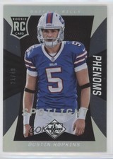 2013 Panini Limited Phenoms Spotlight Silver 21/49 Dustin Hopkins #182 1m1f