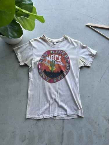 Insane vintage New Riders of the purple sage Grateful 1970s vintage concert t-shirt, vintage, single stitch, B+ condition