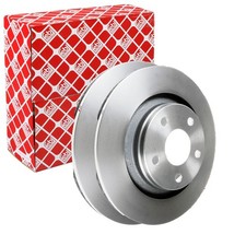 2X FEBI BREMSSCHEIBEN Ø332mm VORNE PASSEND FÜR JEEP WRANGLER
