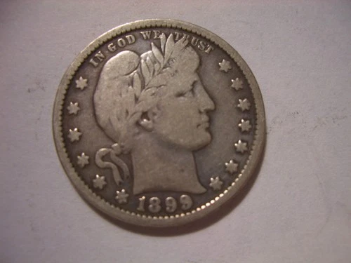 1899-P Barber Quarter