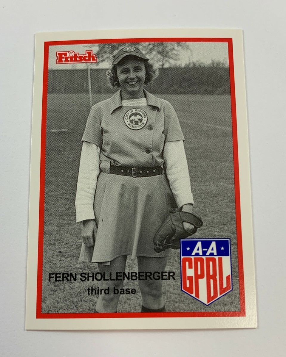 Fritsch AAGPBL Baseball Singles: #185 Fern Shollenberger | eBay
