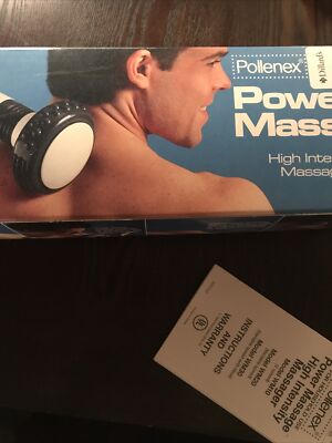 Pollenex Pollenex Power Massage WM10 R 2 Speed High Intensity Massager Tested ...