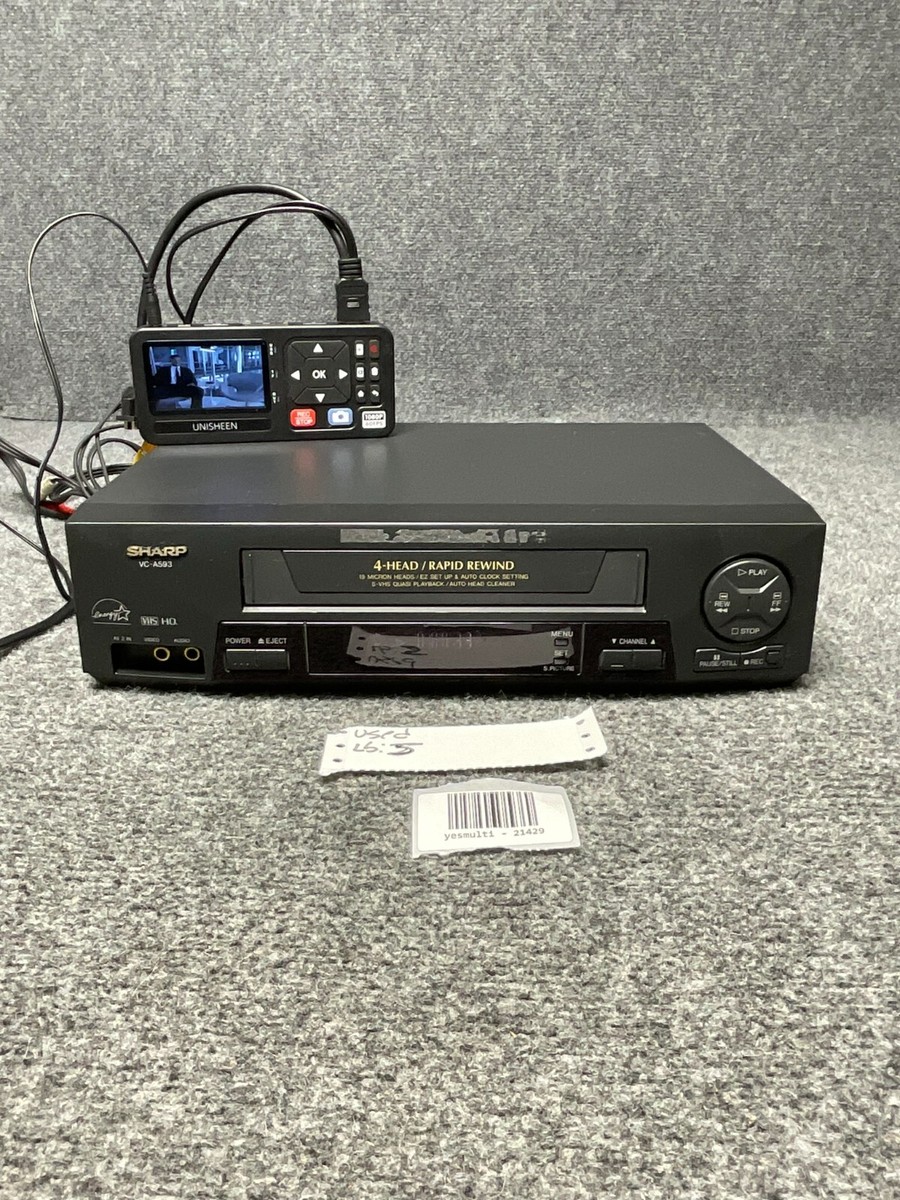 Sharp VC-A593U VHS VCR for sale online | eBay