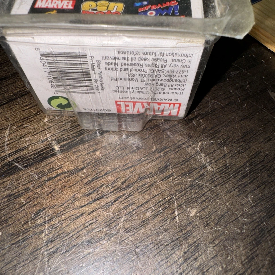 Bif Bang Pow! Figura Pin Mate Madera Marvel Pantera Negra Nakia #73 Foto 4 de 4