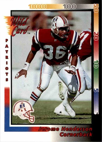 1992 Wild Card Jerome Henderson #121