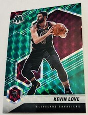 2020-21 Panini Mosaic GREEN PRIZM REFRACTOR SP #101 Kevin Love CAVALIERS CARD🔥