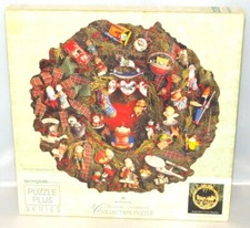 Springbok A Keepsake Christmas Wreath Shape Hallmark Puzzle 500 pcs XZL7000
