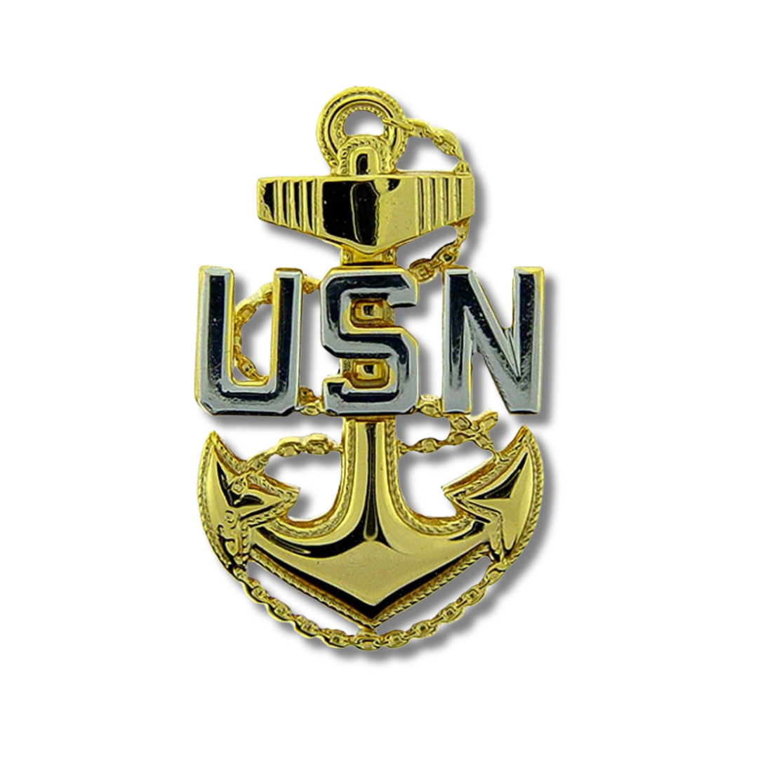 米軍　アンカーピンバッチ　USN Anchor pin's badge 未使用 米軍 アンカーピンバッチ USN Anchor pin's badge 未使用 - メルカリ
