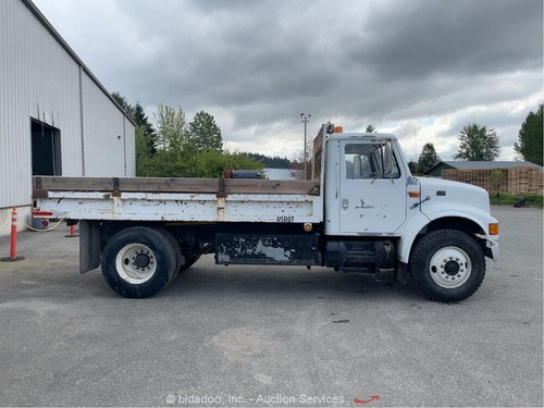 International 4700 5 Yard Truck Tractor Hydraulic Dump Bed PTO Automatic bidadoo - Picture 7 of 12