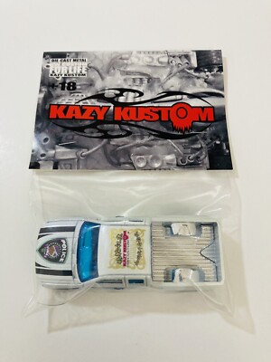 Hot Wheels by Kazy Kustom Chevy Silverado (Only 30 Made)