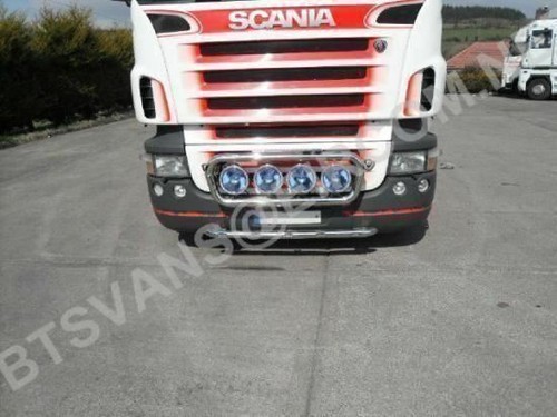 Grill Bar + Spot For Iveco Stralis Active Space Time Polished Stainless Steel - Picture 2 of 7