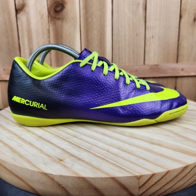Nike Mercurial Victory IV Indoor Soccer Shoes Mens 8.5 Football Boots 555614-570