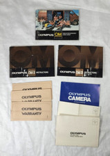 BIG Olympus OM-2 Manual Lot of several pieces