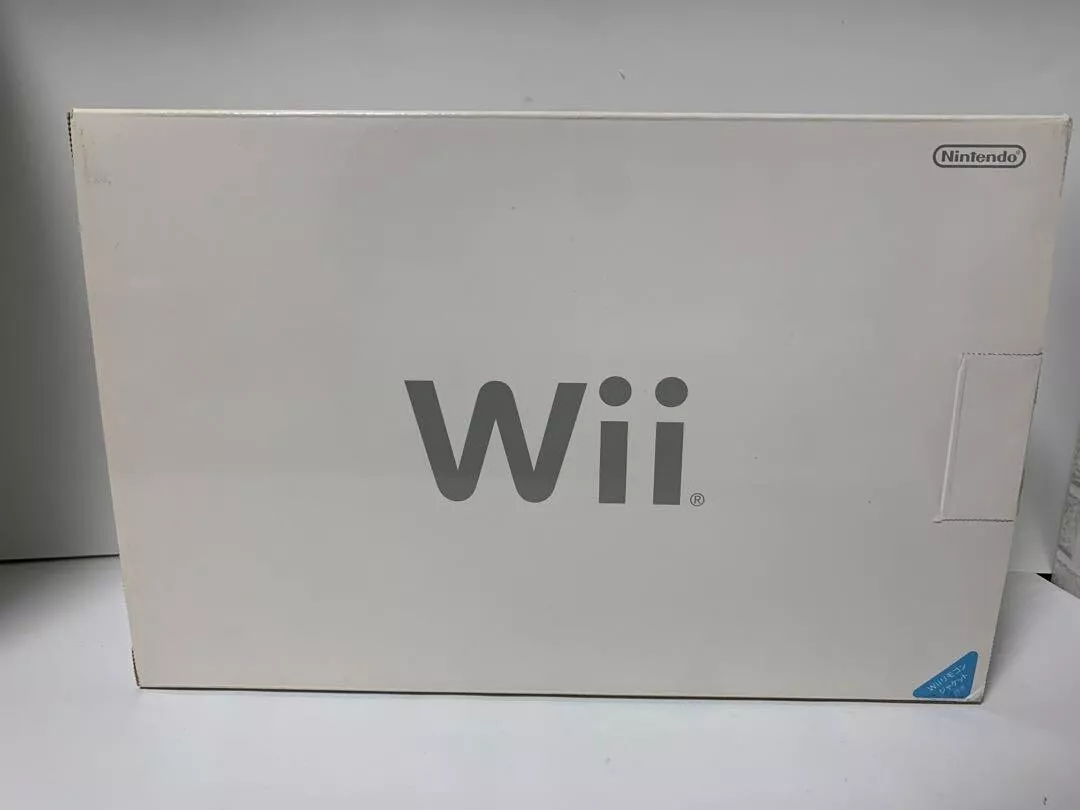 Nintendo Wii RVL-S-WD Shiro White Game Console Full Box Japanese