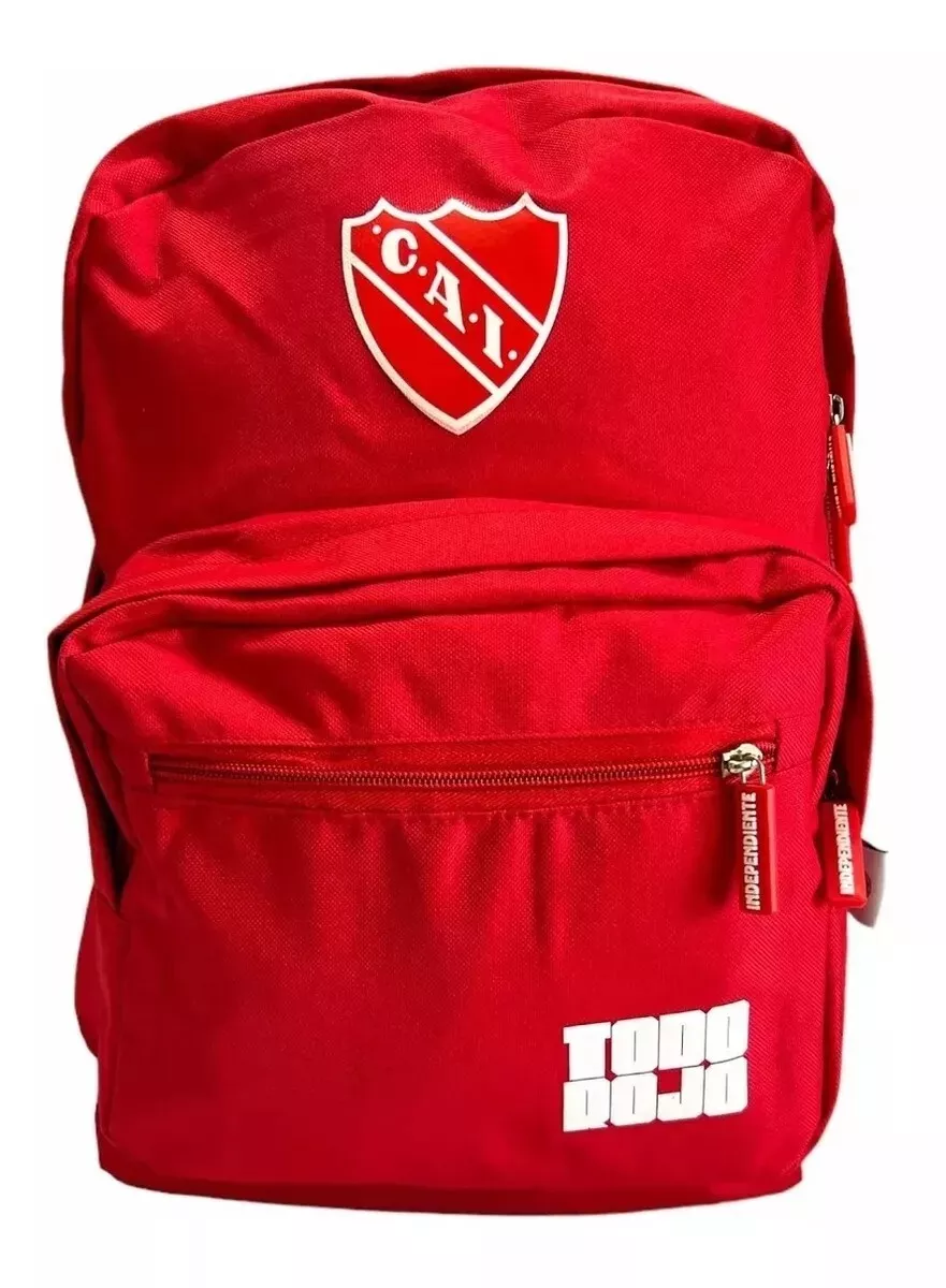 Mochila Independiente Rey De Copas Club Oficial Diablos Rojo Argentina  Futbol