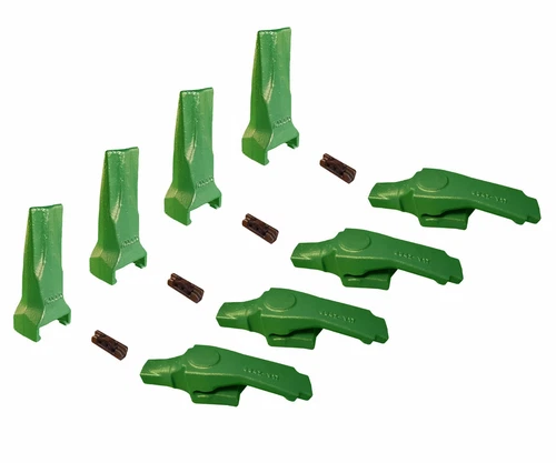 4 - &amp;amp;#039;fits Esco Super V&amp;amp;#039; Bucket Shanks &amp;amp;amp; Dirt Teeth w Pins - 8842-V17, V17TYL
