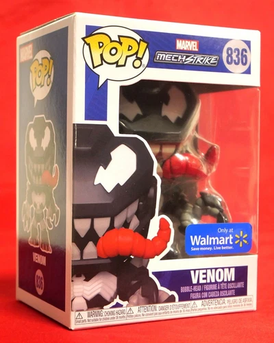 Vinilo Walmart Avengers Mech Strike Funko Pop Venom #836 sin usar, en caja 