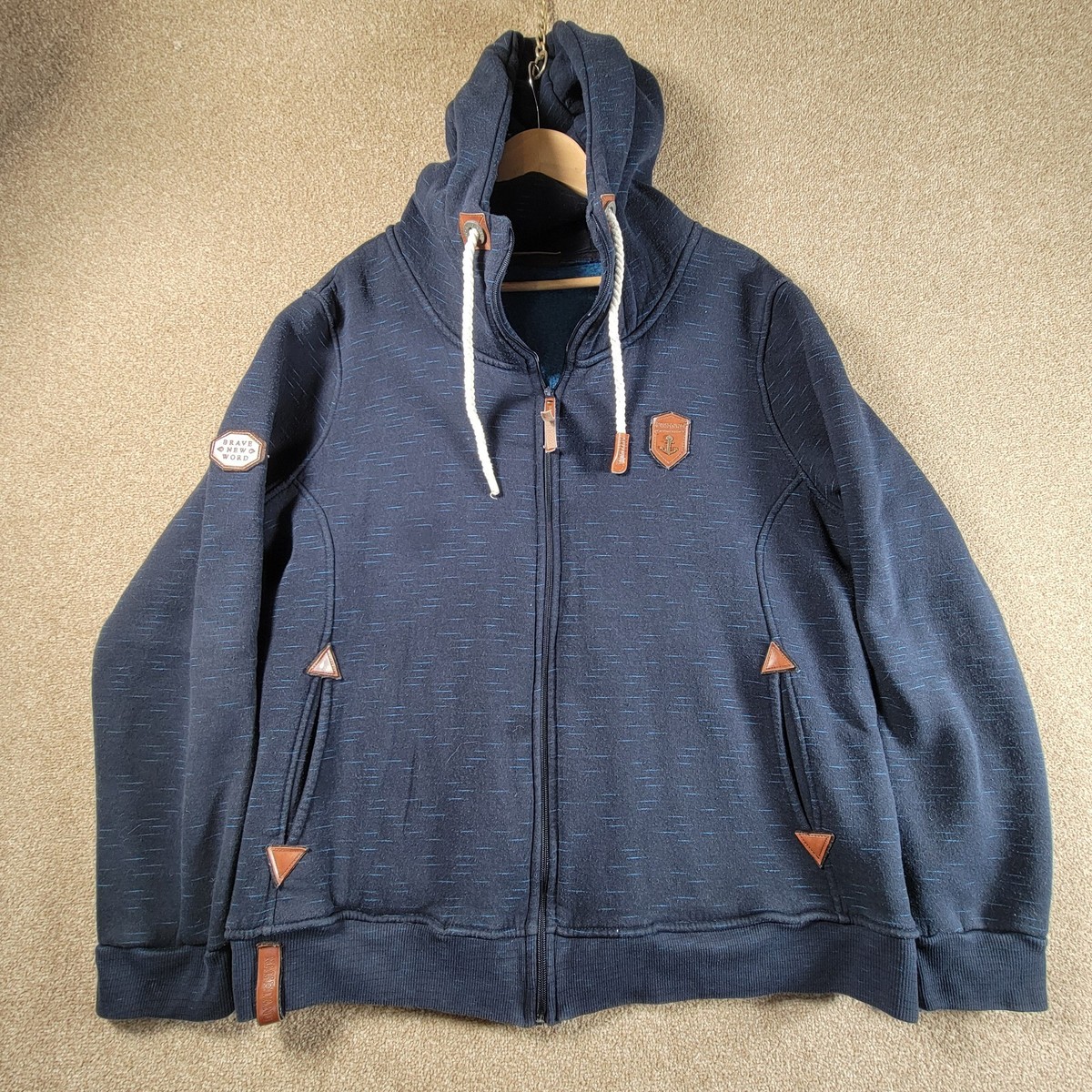 Reputable Naketano Naketano Weste Herren Mens Hoodie Naketano