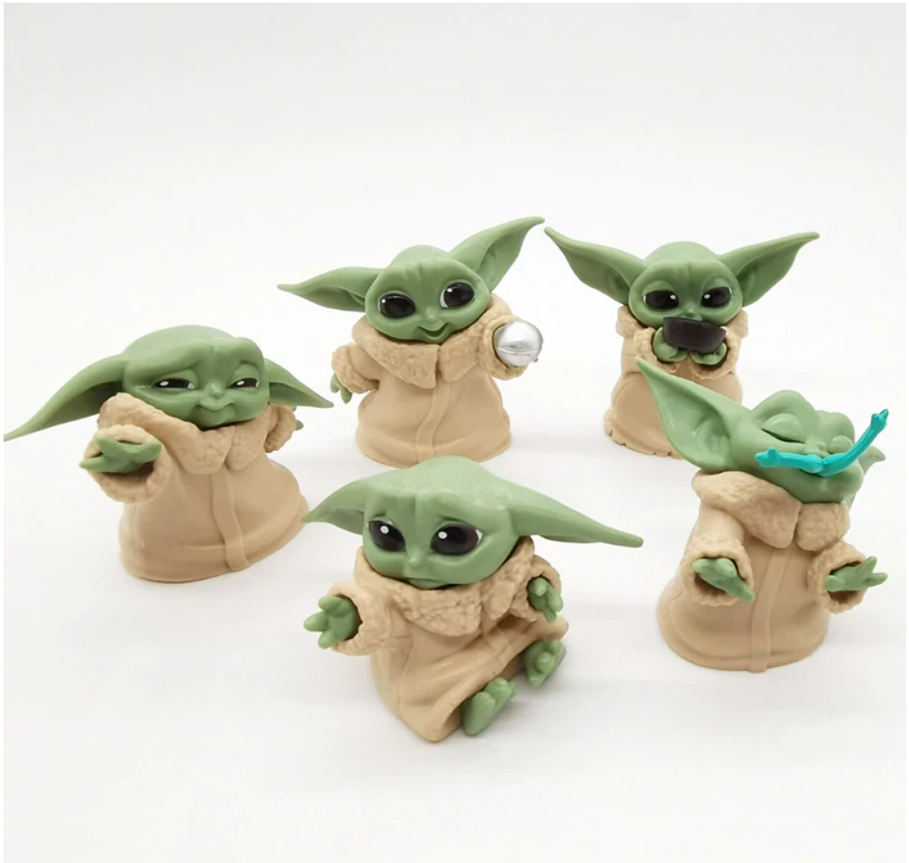 Mini yoda figure deals