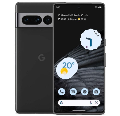 Google Pixel 7 Pro GA03462-CA 6.7" 128GB Smartphone Obsidian - Photo 3 sur 5