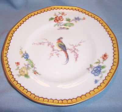 6 Haviland Limoge EDEN BREAD BUTTER Sandwich Cake Dessert Snack Plate Dish Blois