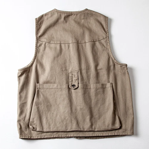 New Men Cargo Waistcoat Fishing Vest Multi Pocket Work Sleeveless Outdoor Top - Picture 10 of 21