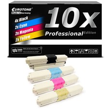 10x Eurotone Pro Toner for OKI MC-362-DN MC-561-DN MC-562-DN MC-352-DN MC-361-DN