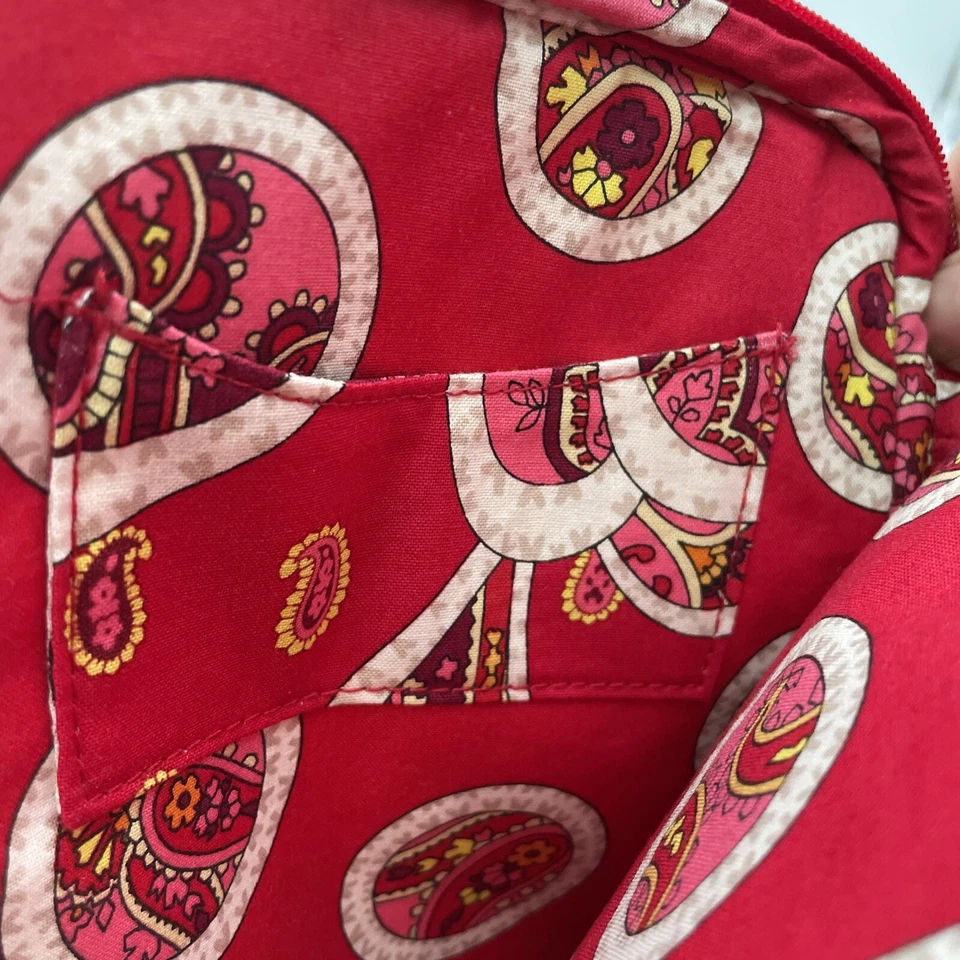 Manga de lector electrónico Vera Bradley 100 % algodón multicolor patrón de poses rosadas Foto 4 de 4