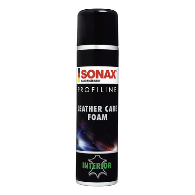 SONAX PROFILINE Leather Care Foam Lederpflegeschaum 400 ml Pflegeschaum Kombi