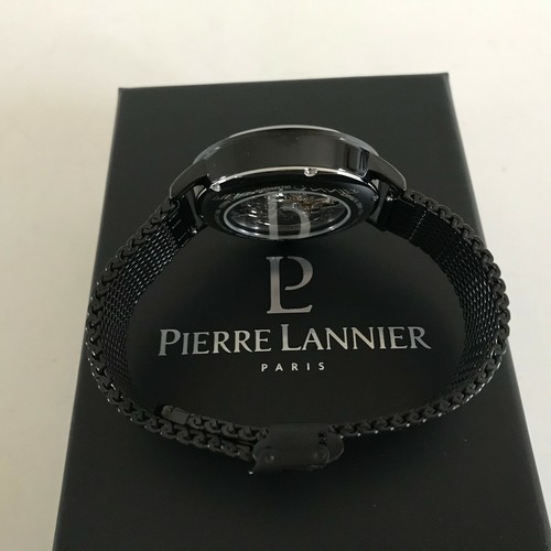 ⌚ Montre Pierre Lannier Homme Neuve Réf 326B438 Automatique Maille Milanaise - Foto 6 di 9