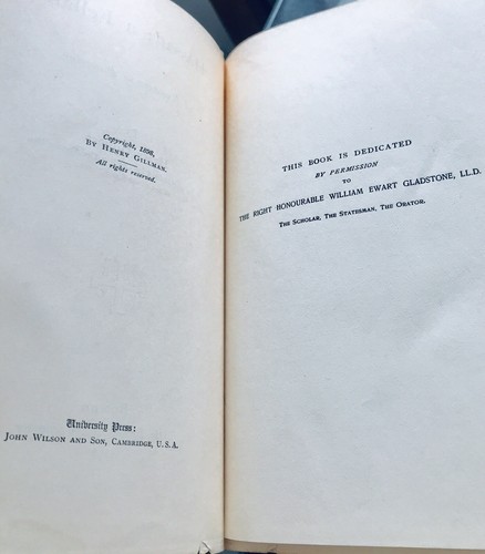 1898 HASSAN: Ein Fellah, eine Romanze Palästinas von Henry Gillman, 1. Auflage Sehr guter Zustand ++ - Bild 4 von 6
