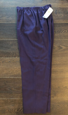 alfred dunner purple pants