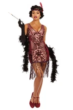Va Va Voom Roaring  1920s Flapper Adult Costume