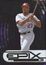 2005 Zenith Epix Purple Game #1 Vladimir Guerrero /250 - NM-MT