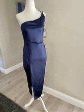 Windsor Women's Navy Midi Dress – Size Large – New With Tags!