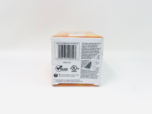 SYLVANIA LED TruWave Natural Series A19 Light Bulb, 40W Equivalent, Efficient 5. - Picture 3 of 3