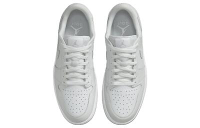 Size 9.5 - Air Jordan 1 Golf Low White Crocodile for sale