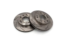 ROFU Max Street Friction Slotted Rear Rotors compatible with Nissan 240SX