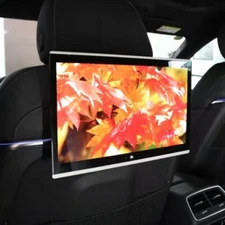 Headrest Monitor Display Android TV Screen For 2018 Audi Q7 Car Rear Seat Player