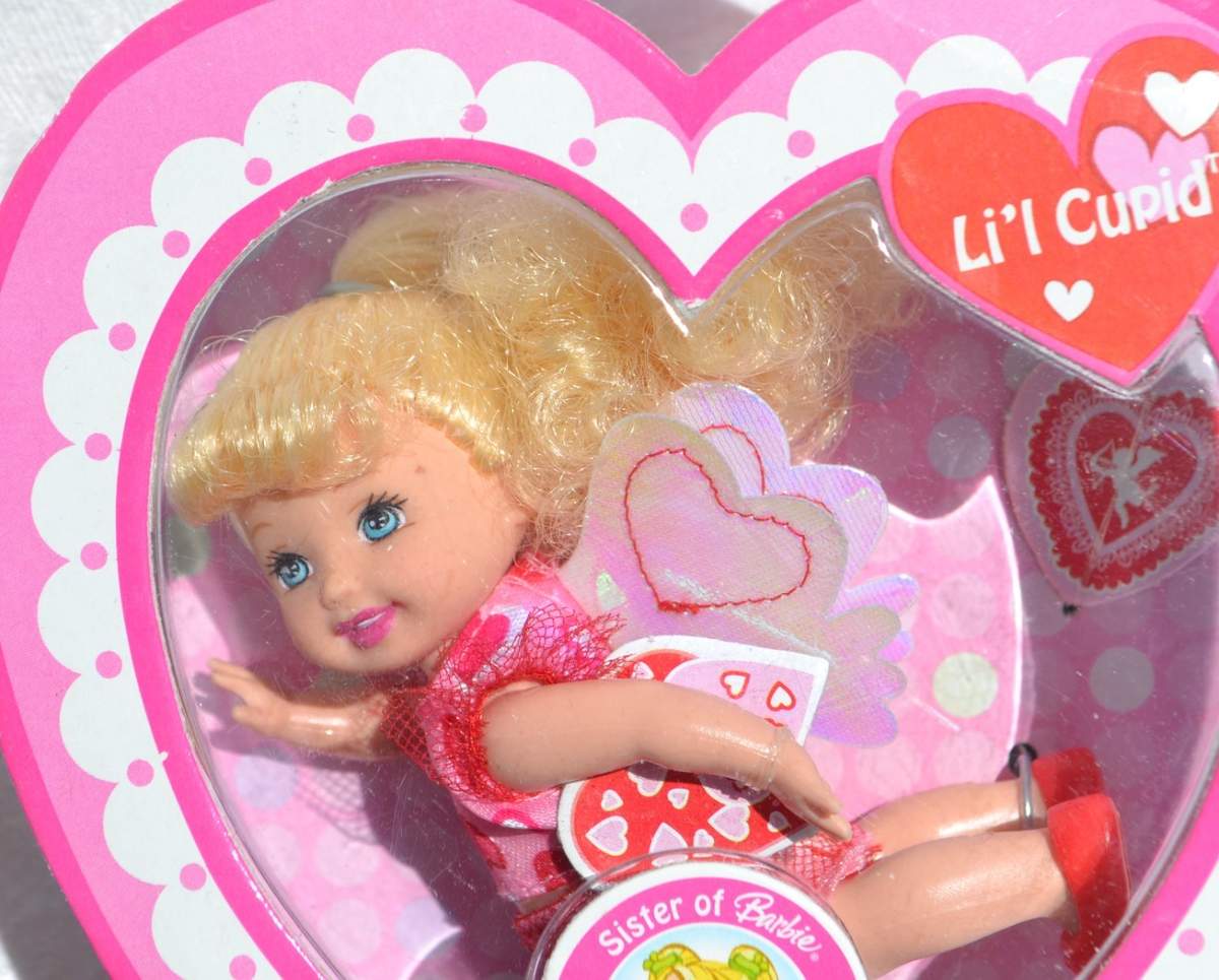 Valentine Lil Cupid Kelly doll Mattel 2006 K9159 New in package